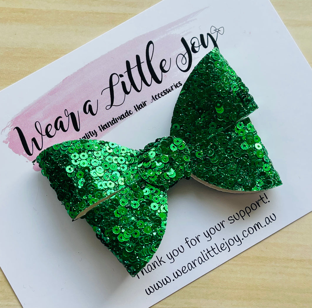 Sequin Glam Green