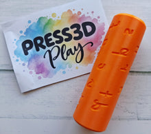Load image into Gallery viewer, Lower Case Alphabet Playdough Roller
